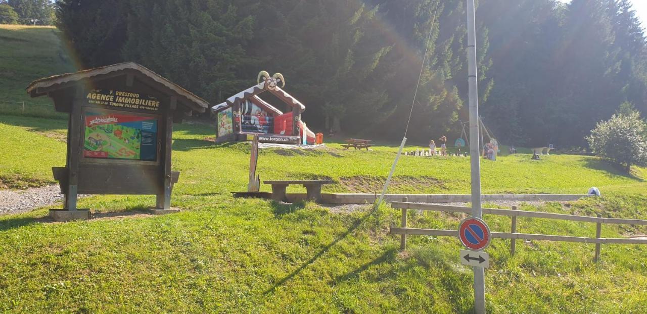 Résidence   Les Crêtes  Torgon Exterior foto